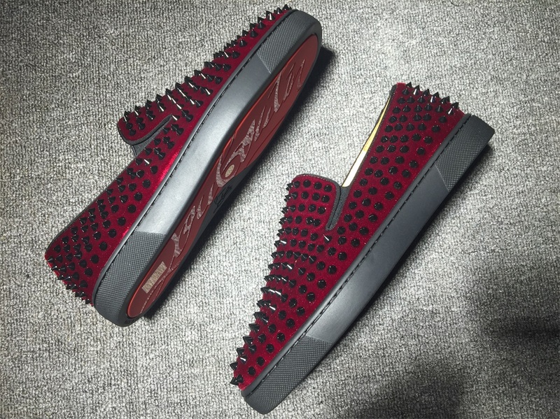 Louboutin For Man Sneakers Christian Louboutin Flat Boat Shoes
