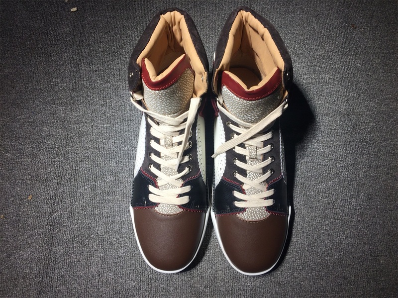 Christian Louboutin High Top Flats Men Sneakers