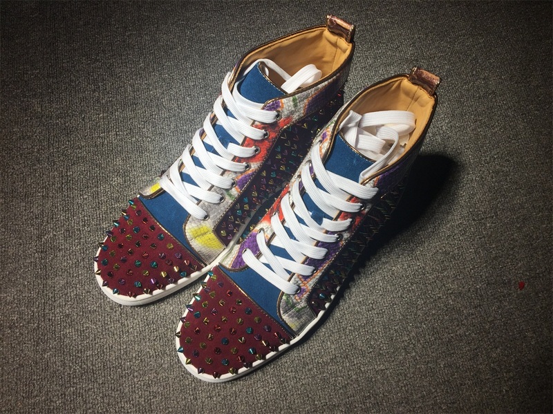 Christian Louboutin High Top Flats Men Sneakers