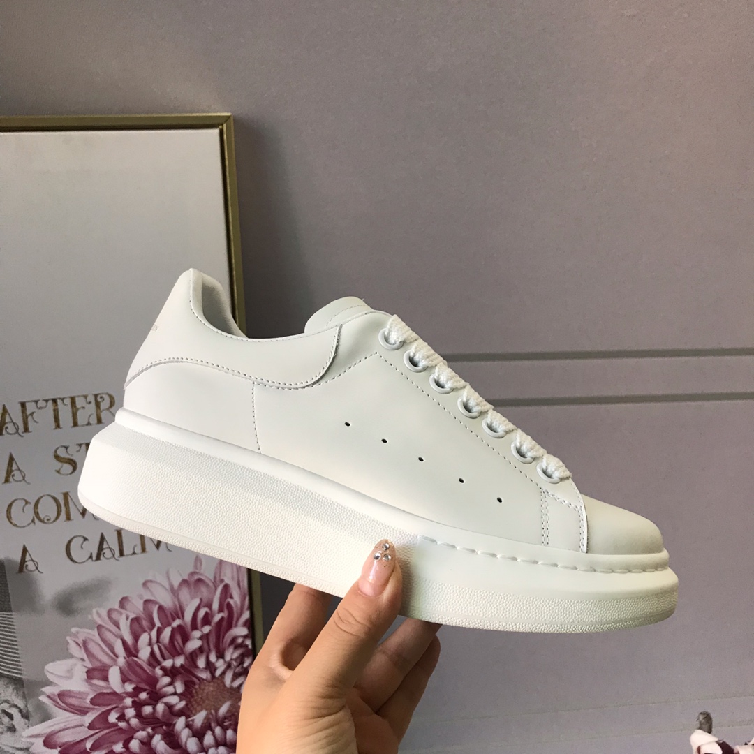 Alexander McQueen Shoes Oversized Sneaker all withe