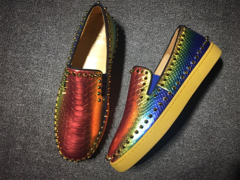 Louboutin For Man Sneakers Christian Louboutin Flat Boat Shoes