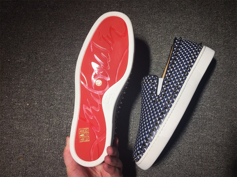 Louboutin For Man Sneakers Christian Louboutin Flat Boat Shoes