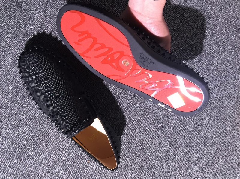 Louboutin For Man Sneakers Christian Louboutin Flat Boat Shoes