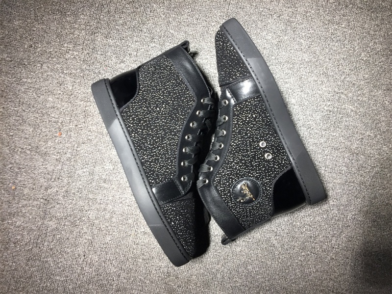 Christian Louboutin High Top Flats Men Sneakers