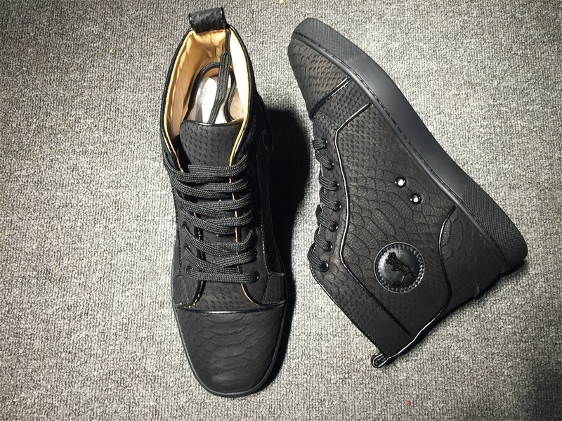 Christian Louboutin High Top Flats Men Sneakers