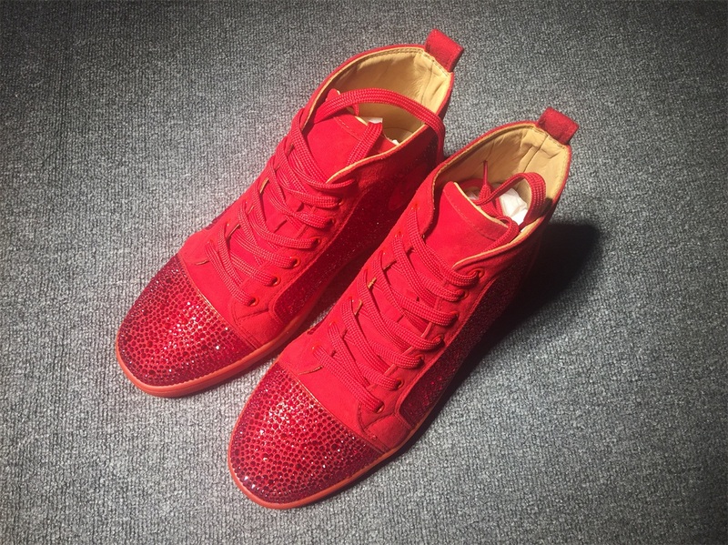 Christian Louboutin High Top Flats Men Sneakers