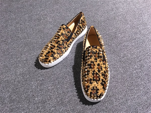 Louboutin For Man Sneakers Christian Louboutin Flat Boat Shoes