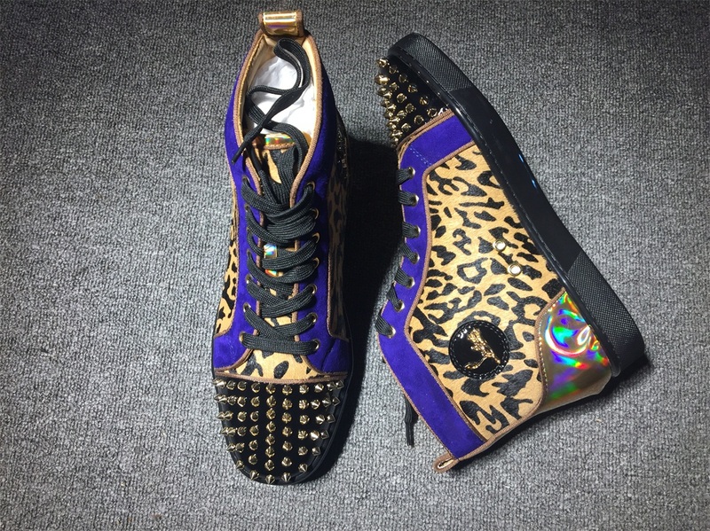 Christian Louboutin High Top Flats Men Sneakers