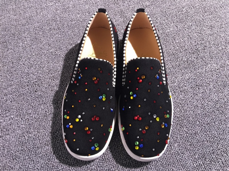 Louboutin For Man Sneakers Christian Louboutin Flat Boat Shoes