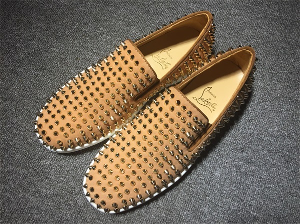 Louboutin For Man Sneakers Christian Louboutin Flat Boat Shoes