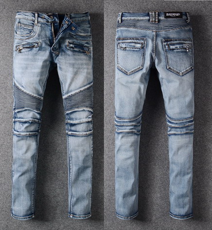 Balmain Jeans Discounts Sale MEN JEANS & TROUSERS BIKER-STYLE JEANS