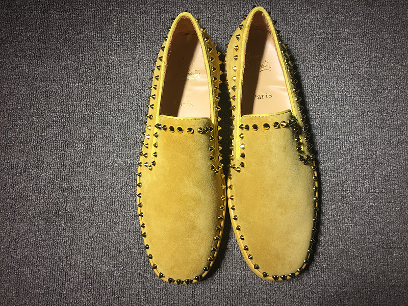 Louboutin For Man Sneakers Christian Louboutin Flat Boat Shoes