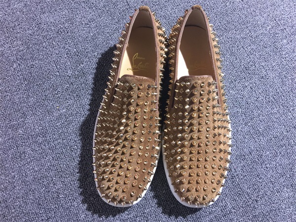 Louboutin For Man Sneakers Christian Louboutin Flat Boat Shoes