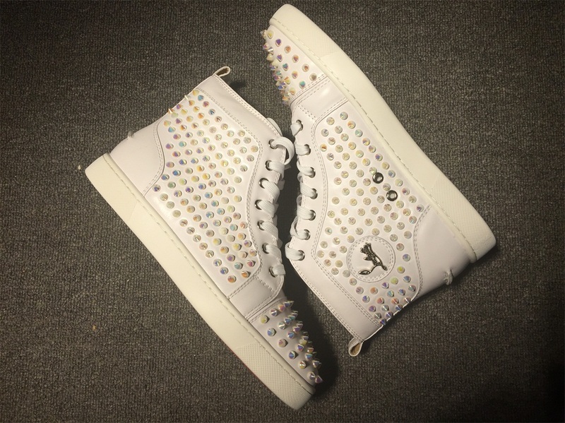 Christian Louboutin High Top Flats Men Sneakers