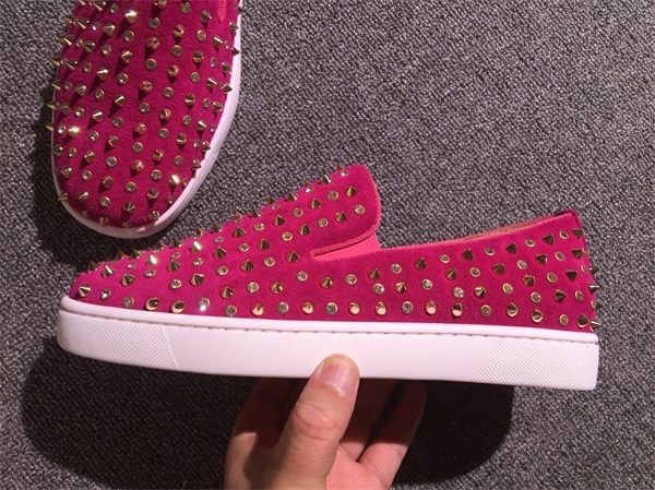 Louboutin For Man Sneakers Christian Louboutin Flat Boat Shoes