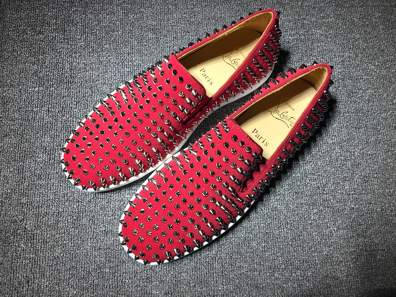 Louboutin For Man Sneakers Christian Louboutin Flat Boat Shoes