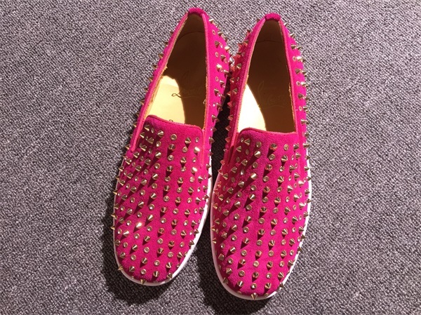 Louboutin For Man Sneakers Christian Louboutin Flat Boat Shoes