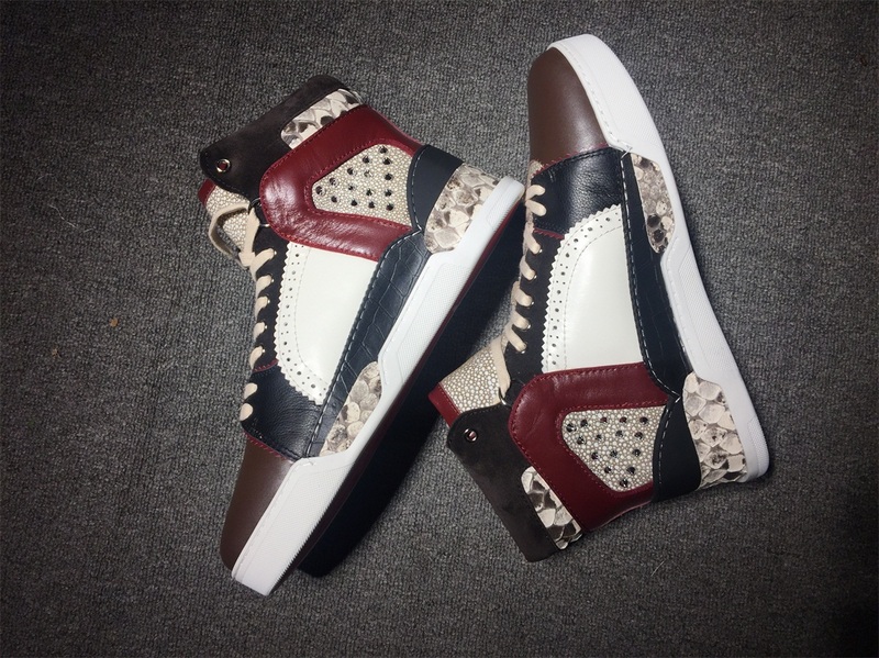 Christian Louboutin High Top Flats Men Sneakers