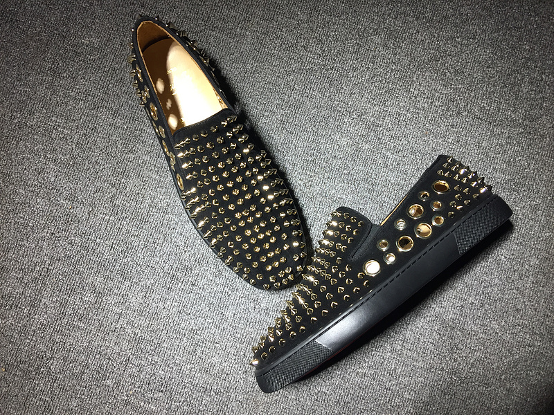 Louboutin For Man Sneakers Christian Louboutin Flat Boat Shoes
