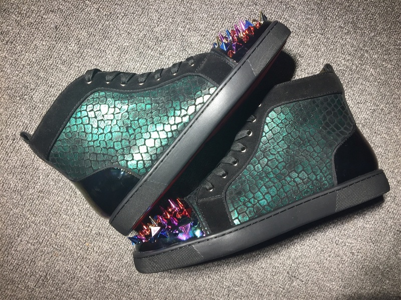 Christian Louboutin High Top Flats Men Sneakers