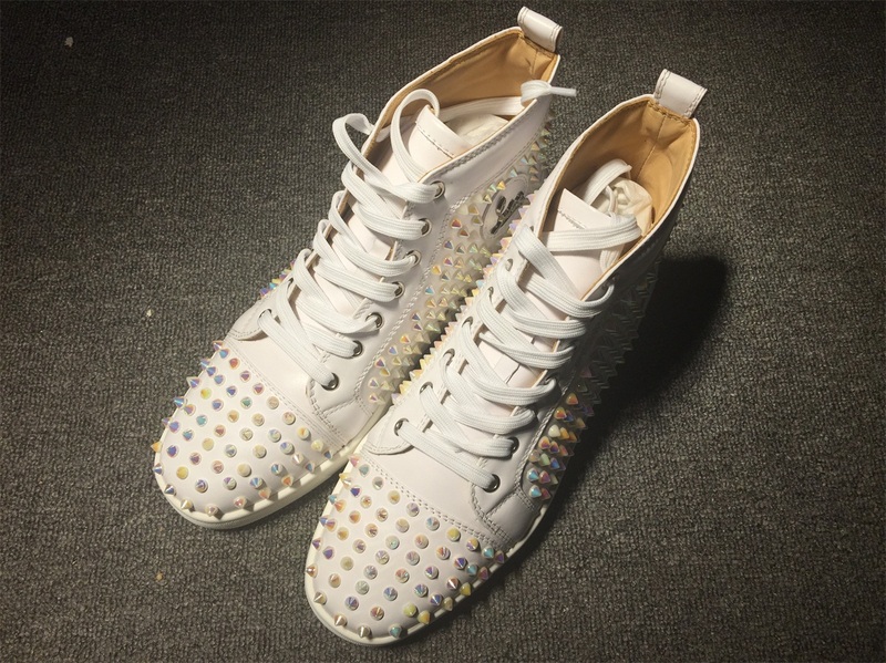 Christian Louboutin High Top Flats Men Sneakers