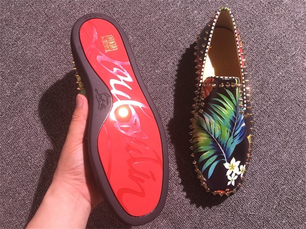 Louboutin For Man Sneakers Christian Louboutin Flat Boat Shoes