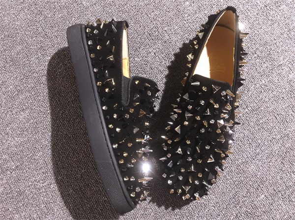 Louboutin For Man Sneakers Christian Louboutin Flat Boat Shoes