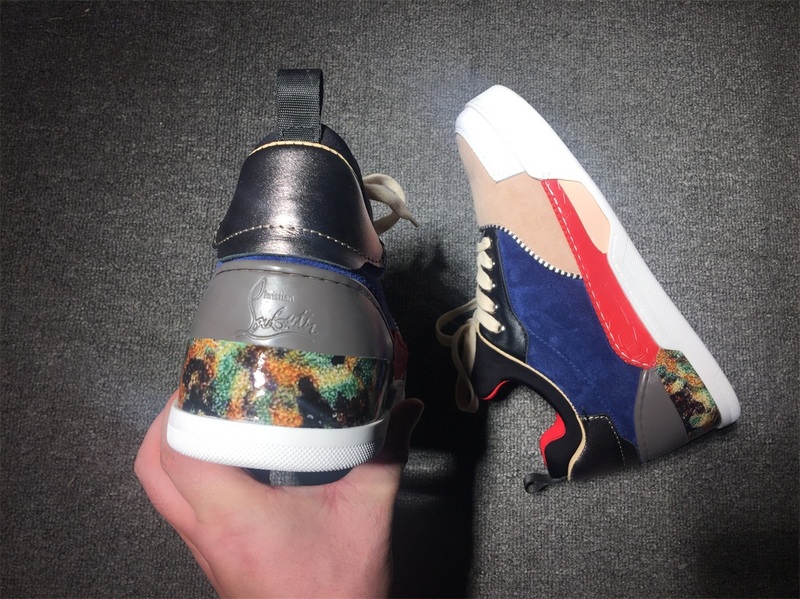 Christian Louboutin High Top Flats Men Sneakers