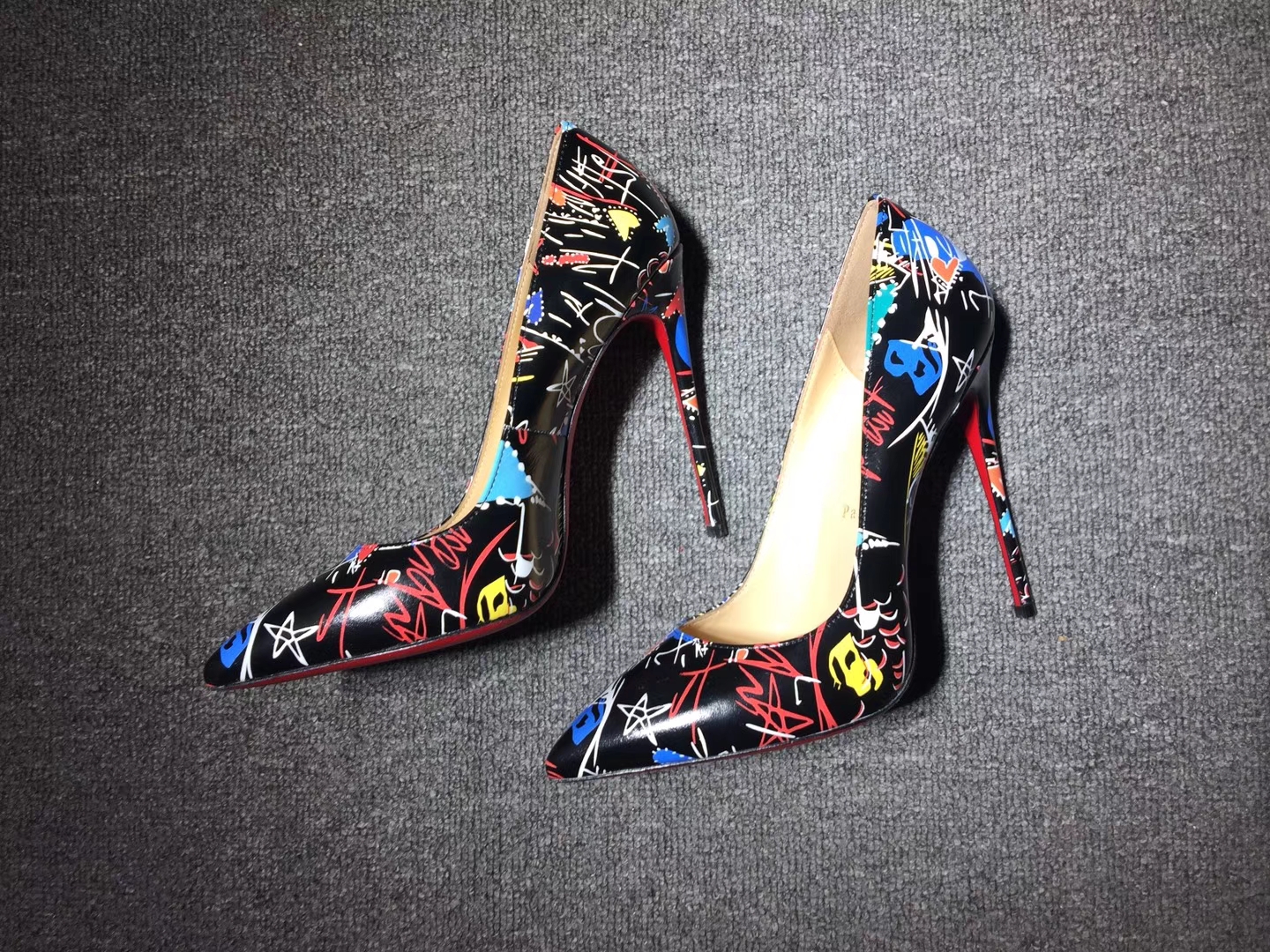 Christian Louboutin Women Heel Shoes So Kate Leather Shoes