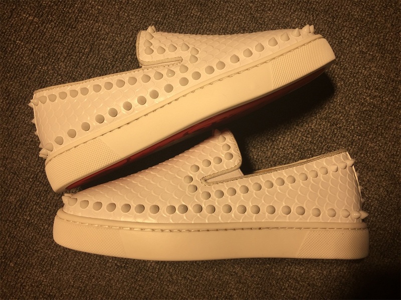 Louboutin For Man Sneakers Christian Louboutin Flat Boat Shoes