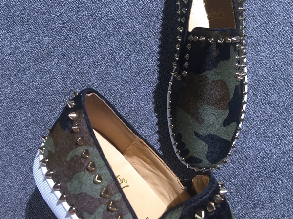 Louboutin For Man Sneakers Christian Louboutin Flat Boat Shoes