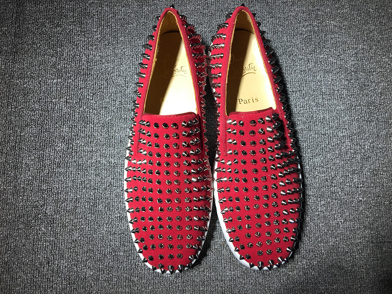 Louboutin For Man Sneakers Christian Louboutin Flat Boat Shoes