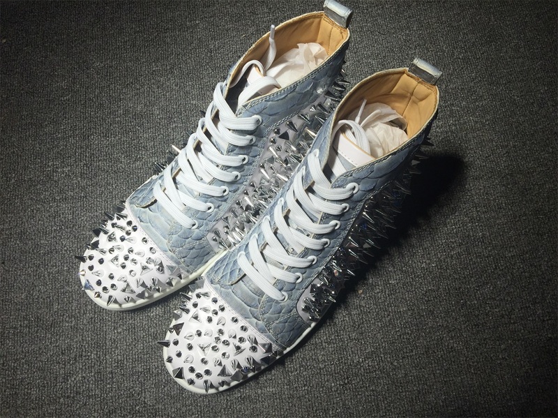 Christian Louboutin High Top Flats Men Sneakers