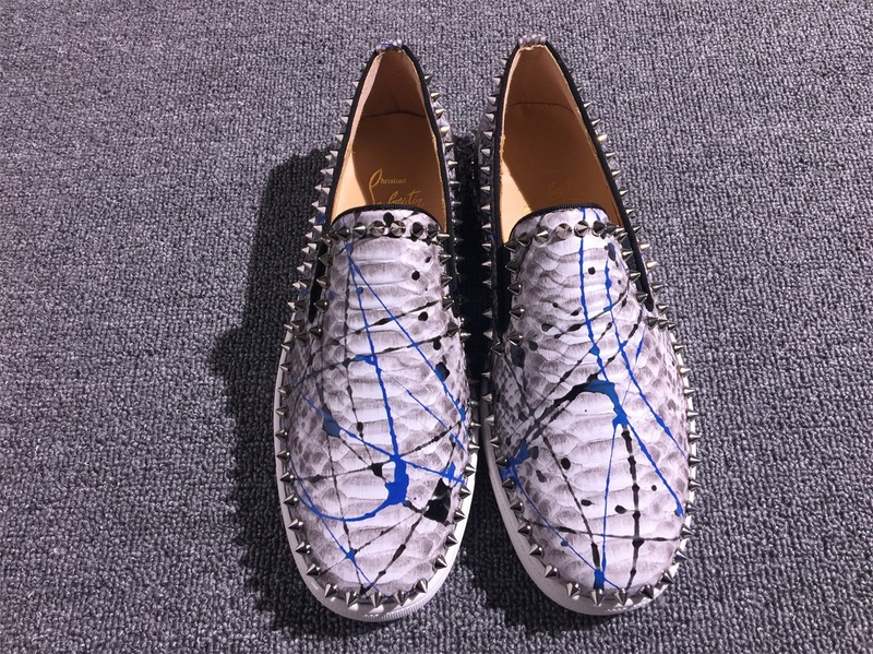 Louboutin For Man Sneakers Christian Louboutin Flat Boat Shoes