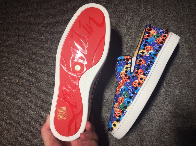 Louboutin For Man Sneakers Christian Louboutin Flat Boat Shoes