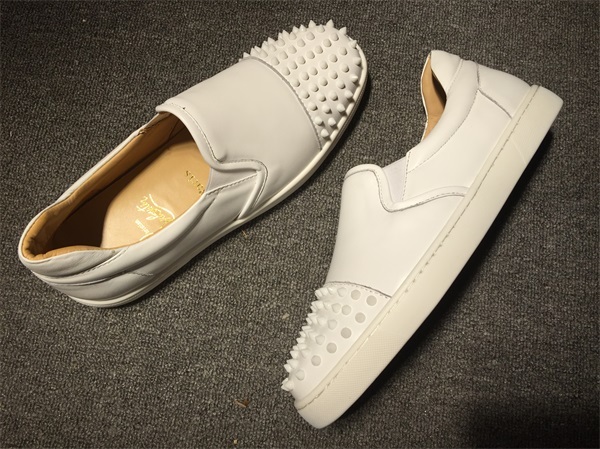 Louboutin For Man Sneakers Christian Louboutin Flat Boat Shoes