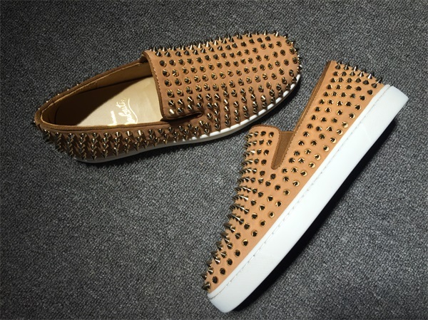 Louboutin For Man Sneakers Christian Louboutin Flat Boat Shoes