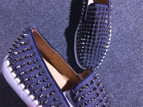 Louboutin For Man Sneakers Christian Louboutin Flat Boat Shoes