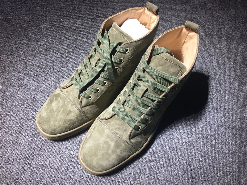 Christian Louboutin High Top Flats Men Sneakers