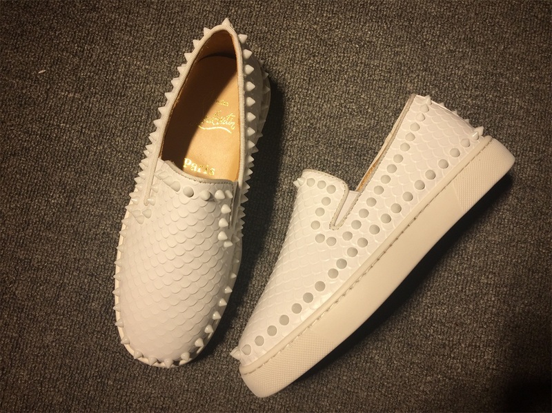 Louboutin For Man Sneakers Christian Louboutin Flat Boat Shoes