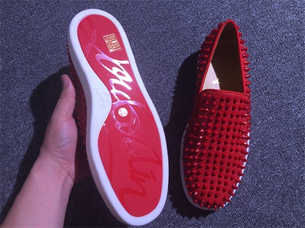 Louboutin For Man Sneakers Christian Louboutin Flat Boat Shoes