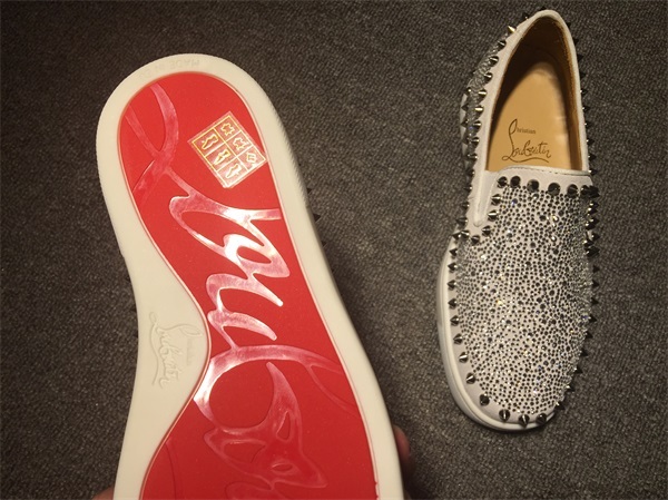 Louboutin For Man Sneakers Christian Louboutin Flat Boat Shoes
