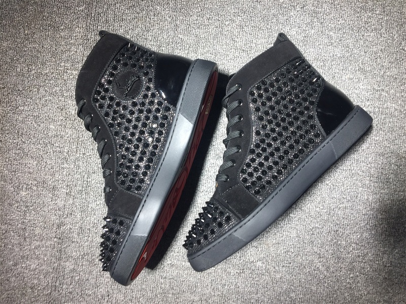 Christian Louboutin High Top Flats Men Sneakers