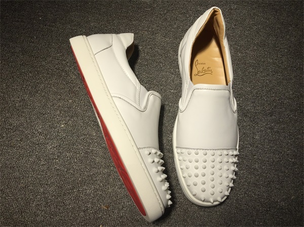 Louboutin For Man Sneakers Christian Louboutin Flat Boat Shoes