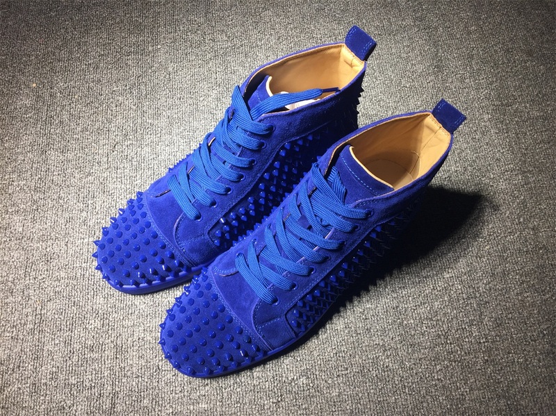 Christian Louboutin High Top Flats Men Sneakers