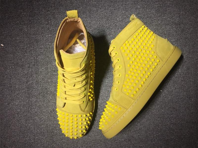 Christian Louboutin High Top Flats Men Sneakers