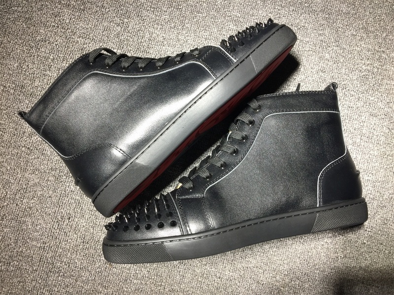 Christian Louboutin High Top Flats Men Sneakers