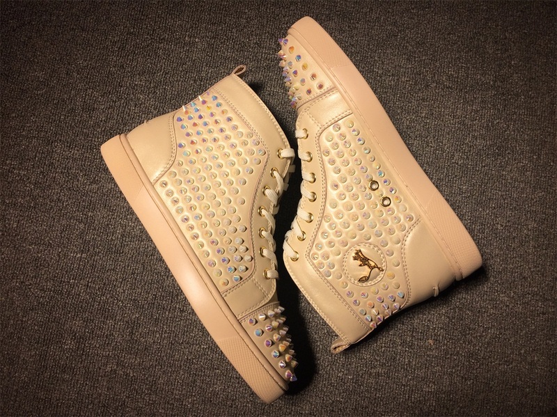Christian Louboutin High Top Flats Men Sneakers