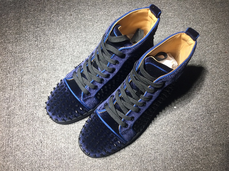 Christian Louboutin High Top Flats Men Sneakers