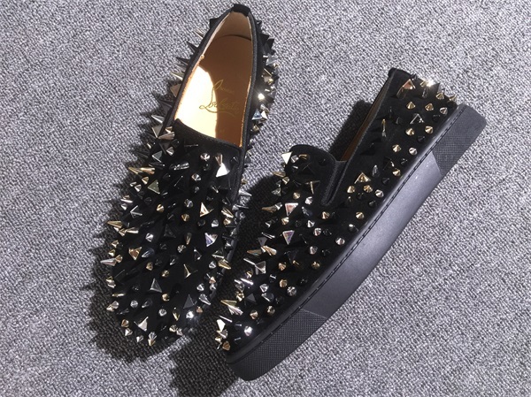 Louboutin For Man Sneakers Christian Louboutin Flat Boat Shoes